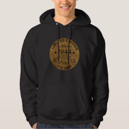 Personalisierten achtzig Vintage 80. Geburtstagspa Hoodie