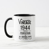 Personalisierten achtzig Vintage 80. Geburtstagspa