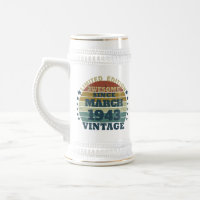Personalisierten achtzig Vintagen 80. Geburtstag