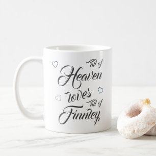 Personalisierten alle von mir Lieben Sie alle Vale Kaffeetasse