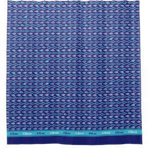 Personalisierten Christliche Ichthys Jesus Fish Sy Duschvorhang