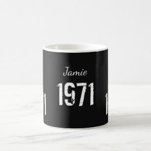 Personalisierten Geborenen im Jahr 1971 50. Geburt Kaffeetasse