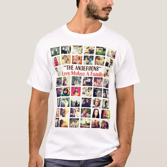 Personalisierten Hinzufügen von Text und Fotos T-Shirt (Vorderseite)