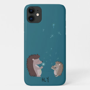 Personalisierten Niedliche Igel mit Lüstern Case-Mate iPhone Hülle