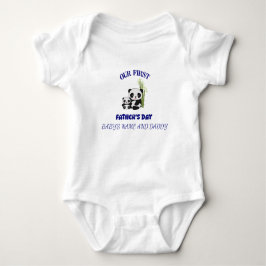 PERSONALISIERTEN PANDA PANDA MATCHING FÜR UNSER ER BABY STRAMPLER