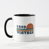 Personalisierten Vintagen 75. Geburtstag