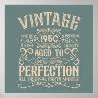 Personalisierten Vintagen 75. Geburtstag Whiskey T