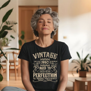 Personalisierten Vintagen 75. Geburtstag Whiskey T T-Shirt