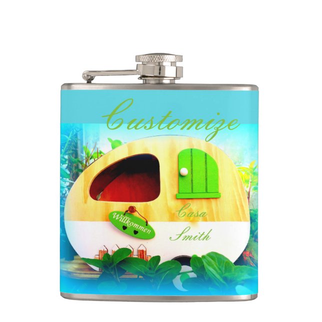 personalisierten winzige Casa Thunder_Cove Flachmann (Vorderseite)