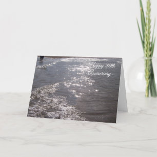 Personalisierter 20. Hochzeitstag Karte