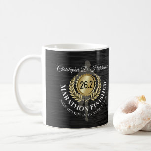 Personalisierter 26.2 Marathon Keepake Medaille Kaffeetasse