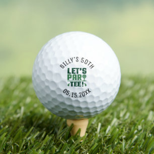 Personalisierter 30. 35. 40. 50. 60. 70. Geburtsta Golfball