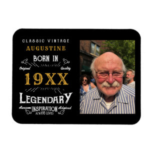 Personalisierter 40. Geburtstag Magnet