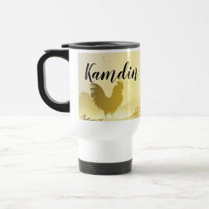 Personalisierter 430ml Kaffeebecher Sonniger Morge Reisebecher