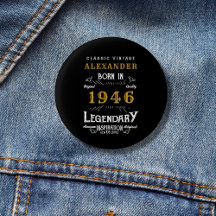 Personalisierter 80. Geburtstag Geboren 1946 Vinta
