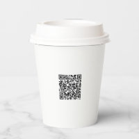 Personalisierter 8oz Paper Cup mit Lid für Veranst