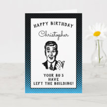 Personalisierter 90. Geburtstag über dem Hügel Fun