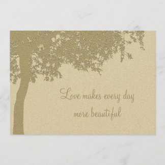 Personalisierter Abend Empfang Hochzeit Einladung