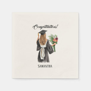 Personalisierter Abschluss (12) Serviette