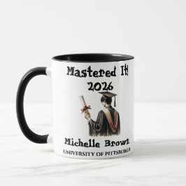 Personalisierter Abschluss 2026 Becher Für Sie/ Ih Tasse