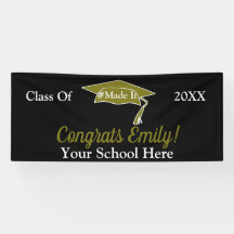 Personalisierter Abschluss-Banner- 2.5'x6'
