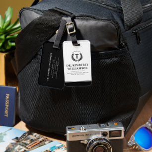 Personalisierter Abschluss der modernen Medizinsch Gepäckanhänger