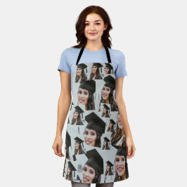 Personalisierter Abschluss Funny Foto Face Mash Schürze