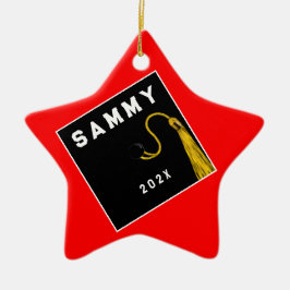 Personalisierter Abschluss Keepake Keramik Orna Keramik Ornament