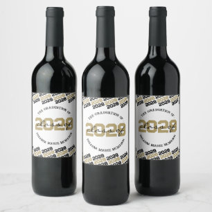 Personalisierter Abschluss Liquor Weinetikett