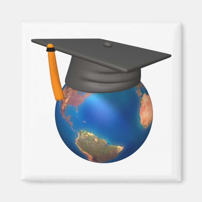 Personalisierter Abschluss Magnet (Vorne)