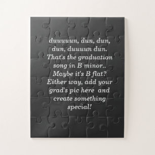 Personalisierter Abschluss Puzzle