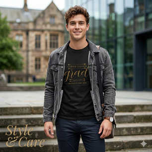 Personalisierter Abschluss T - Shirt mit Individue