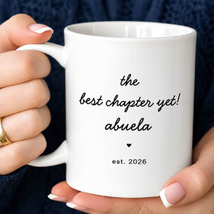 Personalisierter Abuela-Becher Bestes Kapitel bish Kaffeetasse
