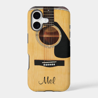 Personalisierter Akustikgitarre iPhone X Fall