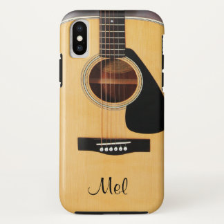 Personalisierter Akustikgitarre iPhone X Fall Case-Mate iPhone Hülle