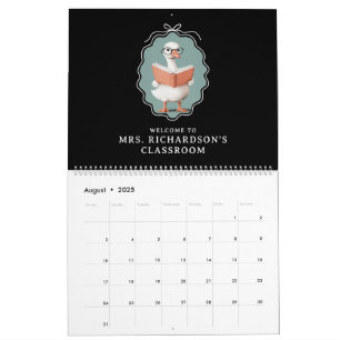 Personalisierter Alberner Gänserlehrer Club Kalender