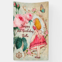 Personalisierter Alice im Wunderland-Geburtstag