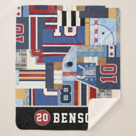 Personalisierter alter sherpadecke