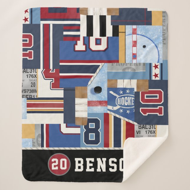 Personalisierter alter sherpadecke (Vorderseite)