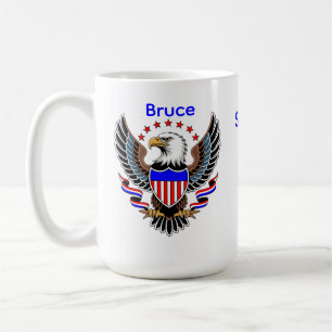 Personalisierter amerikanischer 250. Geburtstag Kaffeetasse