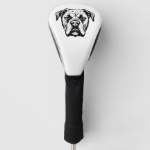 Personalisierter amerikanischer Bulldog Black und 