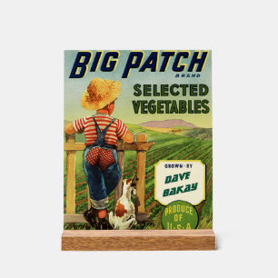 Personalisierter amerikanischer Landsmann Acrylschild