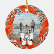 Personalisierter Anfangs-, Name- und Jahresroter K