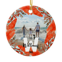 Personalisierter Anfangs-, Name- und Jahresroter K