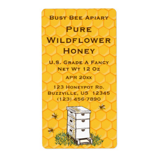 Personalisierter Apiary #3: Beehive and Honeycomb