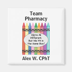 Personalisierter Apotheker Magnet