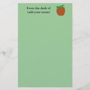 Personalisierter Apple stationär Briefpapier