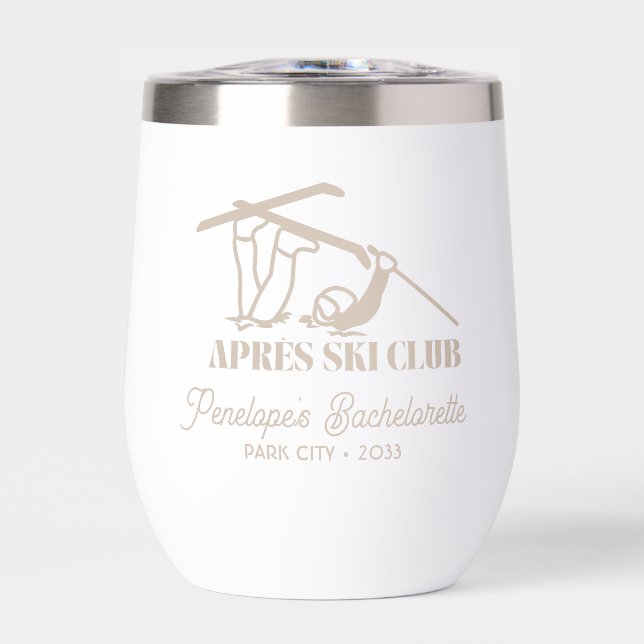 Personalisierter Apres Ski Club Junggeselinnen-Abs (Vorderseite)