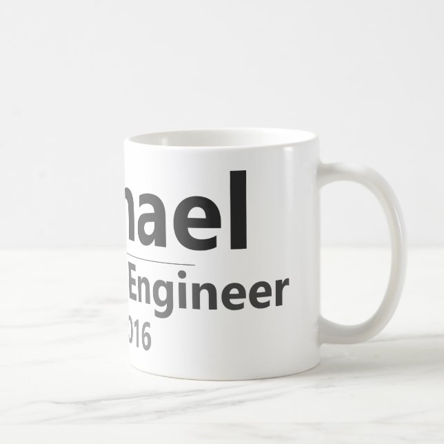 Personalisierter Arbeitsbecher – Benutzerdefiniert Kaffeetasse (Rechts)