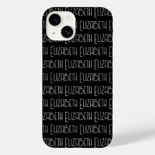 Personalisierter Art Deco Stil benutzerdefinierter Case-Mate iPhone 14 Hülle